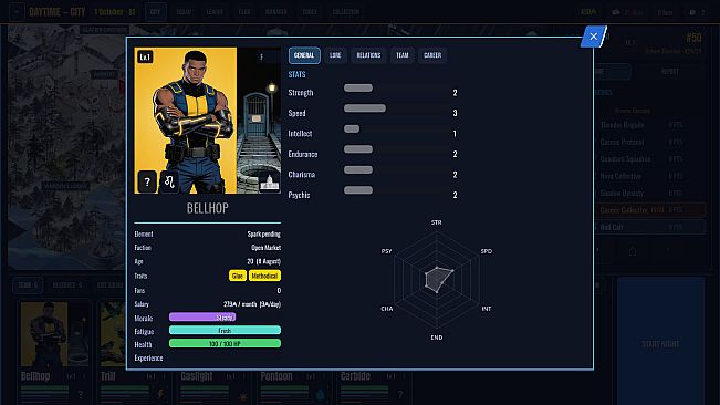 Roll Call: Hero League Manager