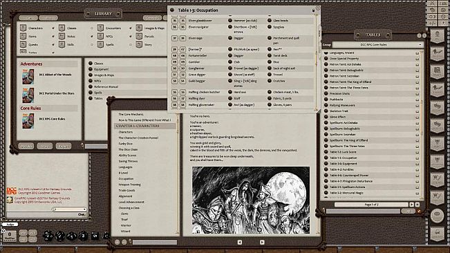 Fantasy Grounds - Dungeon Crawl Classics Ruleset (DCC)