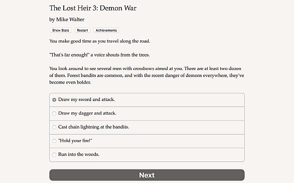 The Lost Heir 3: Demon War