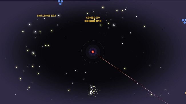 Bubble Shooter but In Space and Incremental