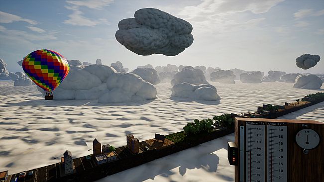 Endlessly side-scrolling Balloon Simulator 2024