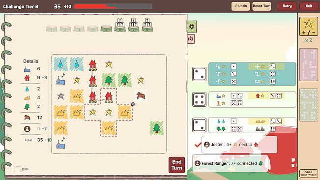 Dice Tiny Town
