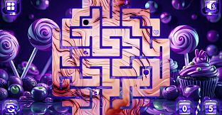 Sweetie Candy Maze: Violet Plum