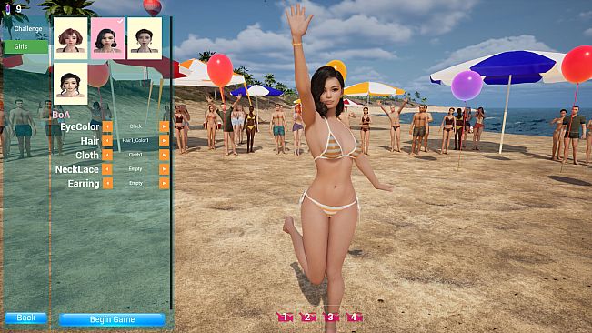 Beauty Girl Chronicles: Island Obstacle Challenge