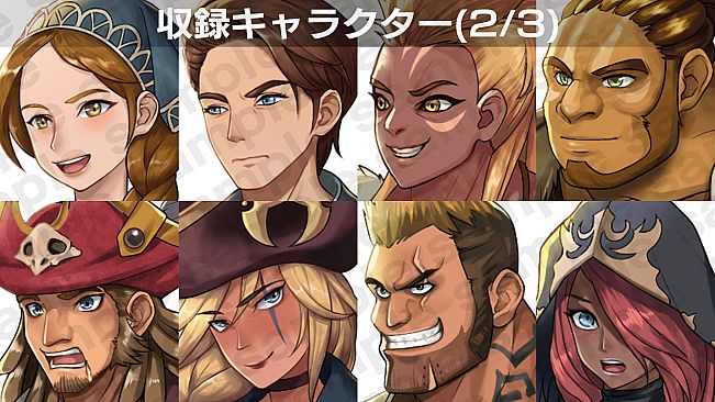 RPG Maker Unite Default Character Facial Expression Assets1