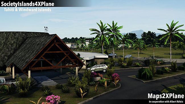 X-Plane 12 Add-on: Aerosoft - Society Islands XP - Tahiti & Windward Islands
