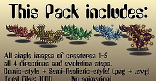 RPG Maker VX Ace - Monster Evolutions: Battler Pack 1
