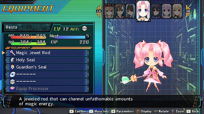 Hyperdevotion Noire: Ultimate Resta Set