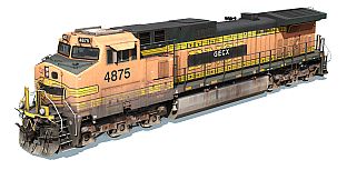 Trainz Plus DLC - GECX C44-9W EX-BNSF 4772-4877