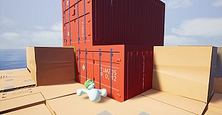 A GAME of stacking cardboard boxes AND DROWNING YOUR FRIENDS