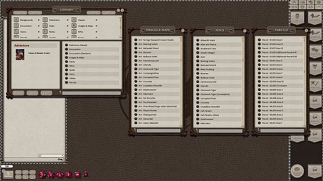 Fantasy Grounds - Tome of Beasts 2 Lairs
