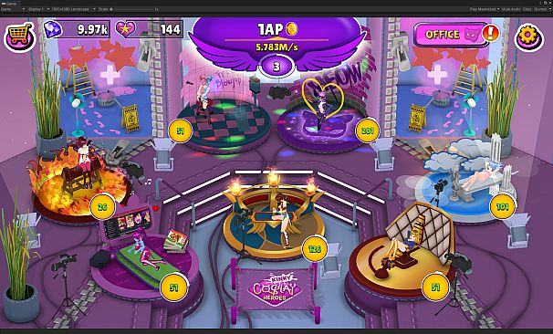 Kinky Cosplay Heroes