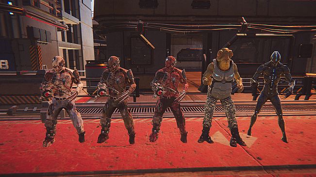 Sci-fi characters for Clip maker