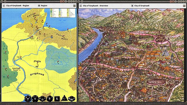 Fantasy Grounds - D&D Classics: The City of Greyhawk (2E)