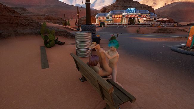Lust Loop: Nude Cafe