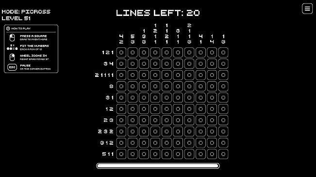 0101 - Picross Bonus Levels