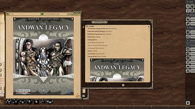 Fantasy Grounds - The Andwan Legacy