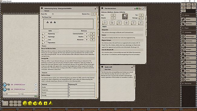 Fantasy Grounds - Kingdoms & Warfare