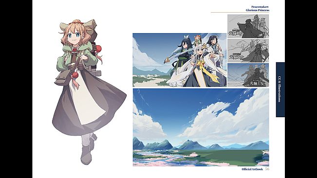 Peacemaker: Glorious Princess - Official Artbook