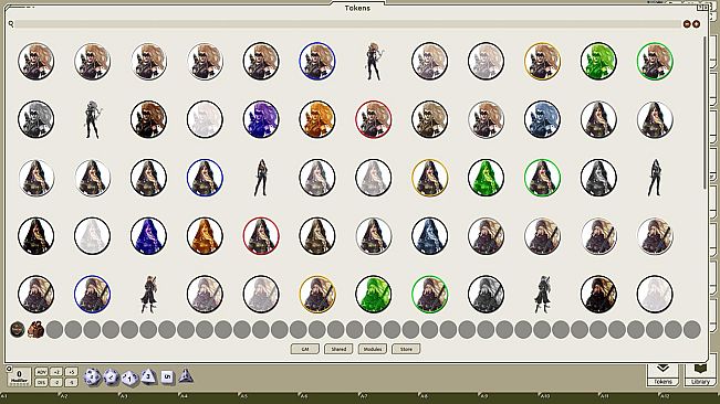 Fantasy Grounds - Saints & Heroes, Volume 12 (Token Pack)