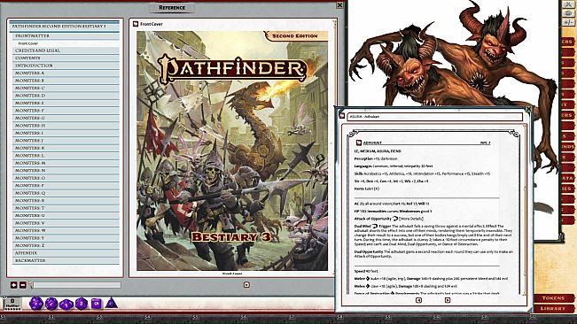 Fantasy Grounds - Pathfinder 2 RPG - Bestiary 3