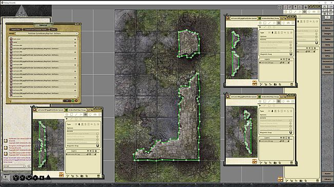 Fantasy Grounds - Pathfinder RPG - GameMastery Map Pack: Evil Ruins