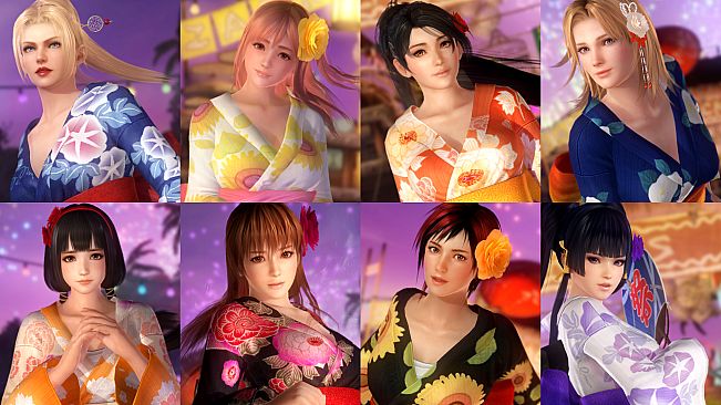 DOA5LR Summer Festival Costume Set