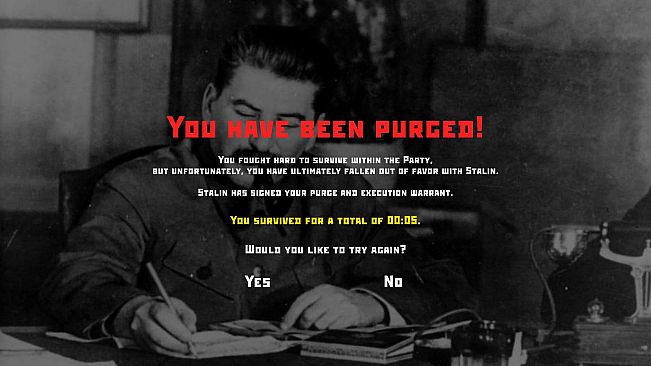 Avoid The Stalin's Purge