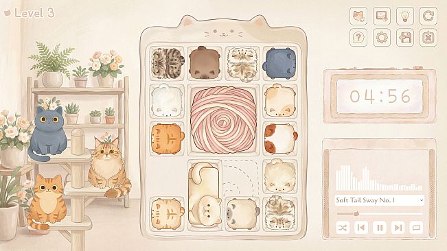 Cat Block - Sliding Puzzle