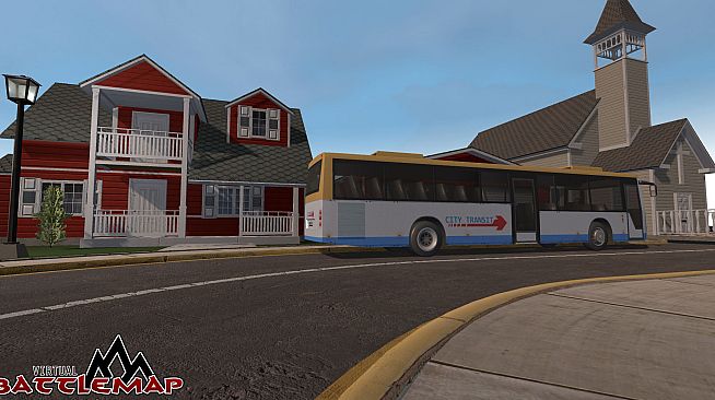 Virtual Battlemap DLC - Modern Town