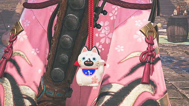 Monster Hunter Wilds - Pendant: White Cat Bell