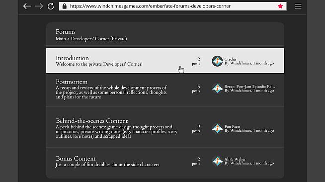 Emberfate: Tempest of Elements - Behind-the-Scenes Booklet