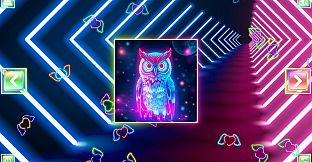 Neon Fantasy: Owls