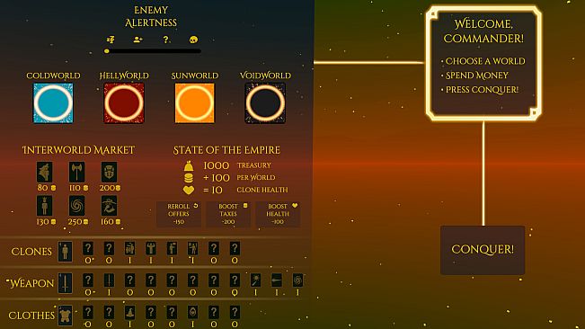 Clones Conquer Worlds