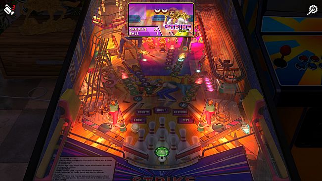 Zaccaria Pinball - Strike Deluxe Pinball Table