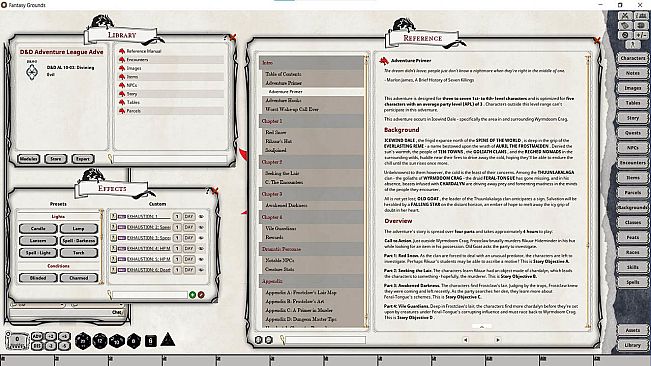 Fantasy Grounds - D&D Adventurers League 10-03 Divining Evil
