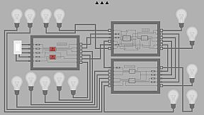 Turn on the lights carefully