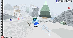 Cirno! Lifts a Boulder