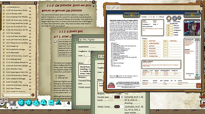 Fantasy Grounds - Waylaid on Wayland & Gunboat Diplomacy