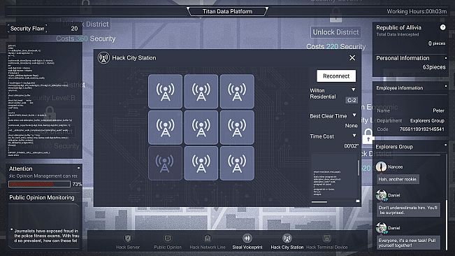 Cyber Manhunt - A Company Man of Titan