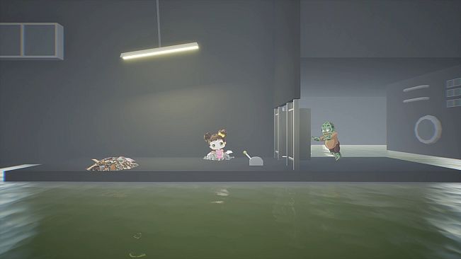 Chibi Girl VS Evil Zombie Dead