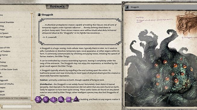 Fantasy Grounds - S.Petersen's Field Guide to Lovecraftian Horrors (CoC7E)