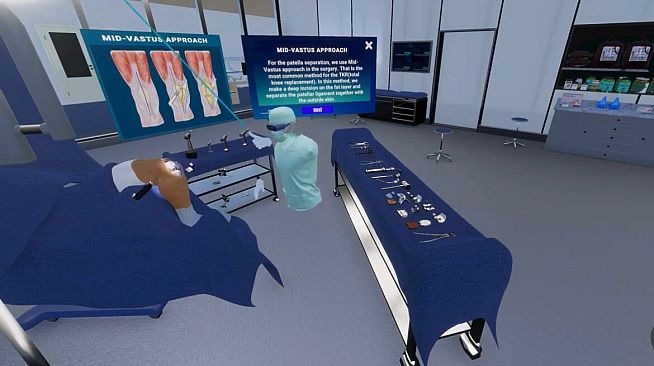 VR TKA Surgery Simulator