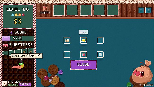 NARNOK: Feed Grommy Candy