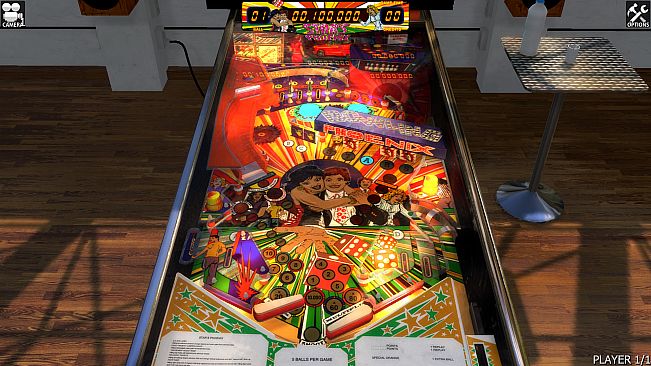 Zaccaria Pinball - Star's Phoenix Table