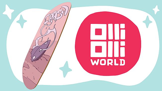 OlliOlli World "Close Encounter Skate Deck"