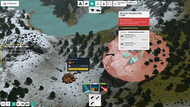 Oasis Mission: Colony Sim