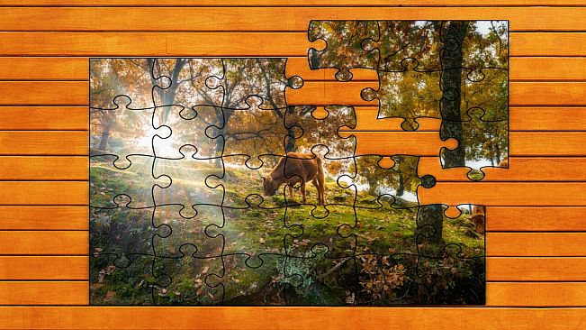 Golden Leaf Jigsaw Puzzles