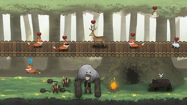 Red Fox and the Four Seasons - Design My Forest