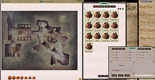 Fantasy Grounds - FG Theme - Wizard's Desk